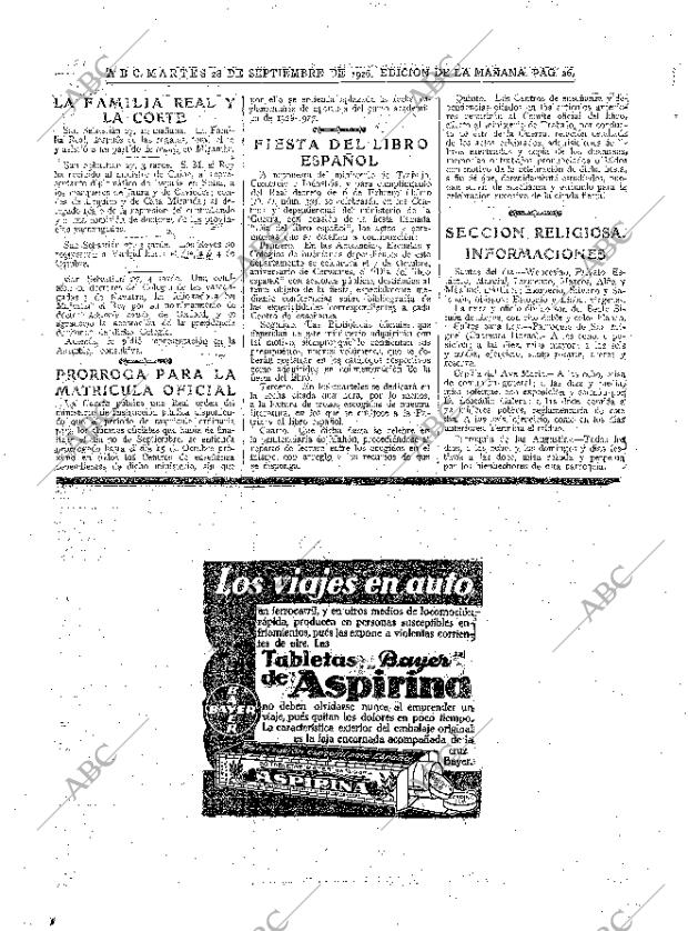 ABC MADRID 28-09-1926 página 26