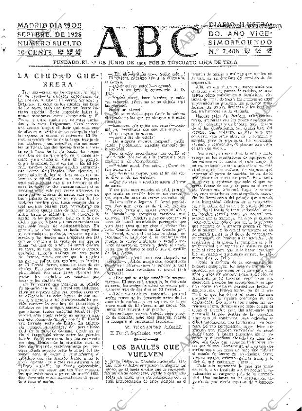 ABC MADRID 28-09-1926 página 3