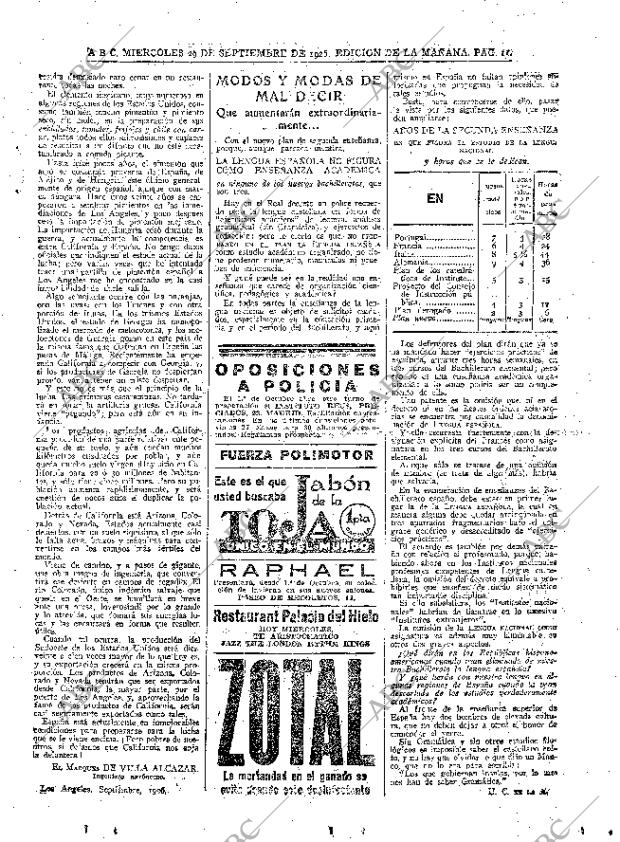 ABC MADRID 29-09-1926 página 11