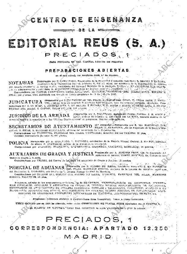 ABC MADRID 29-09-1926 página 14