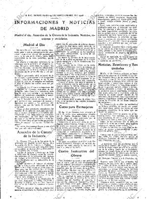 ABC MADRID 29-09-1926 página 19