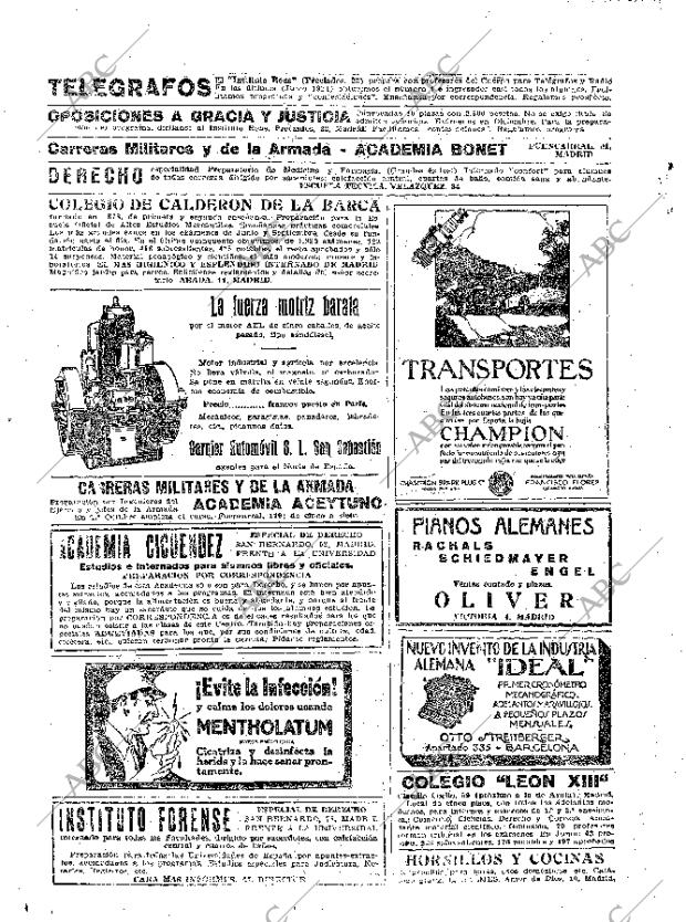 ABC MADRID 29-09-1926 página 2