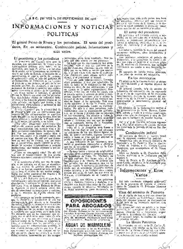 ABC MADRID 30-09-1926 página 17