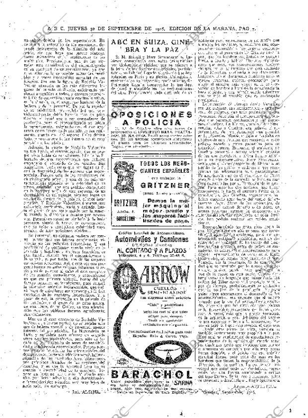 ABC MADRID 30-09-1926 página 7