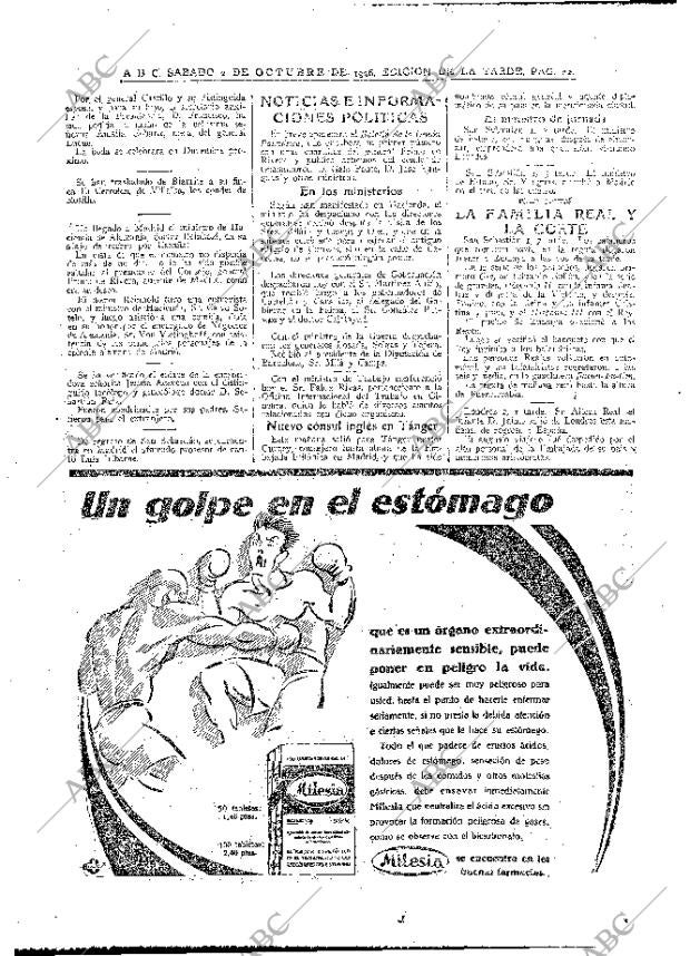 ABC MADRID 02-10-1926 página 22