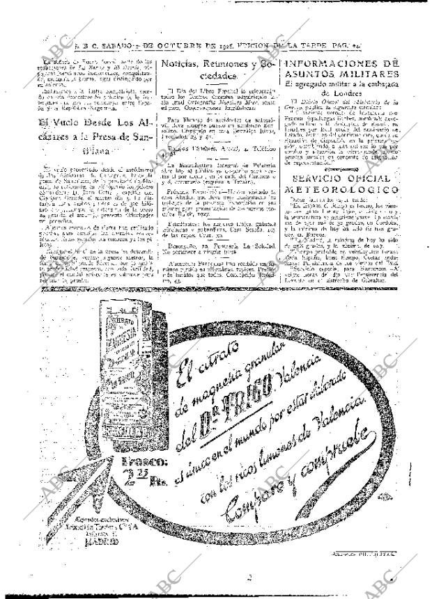 ABC MADRID 02-10-1926 página 24