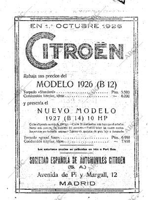 ABC MADRID 03-10-1926 página 26