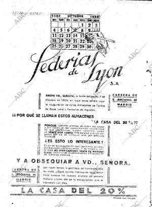 ABC MADRID 05-10-1926 página 2