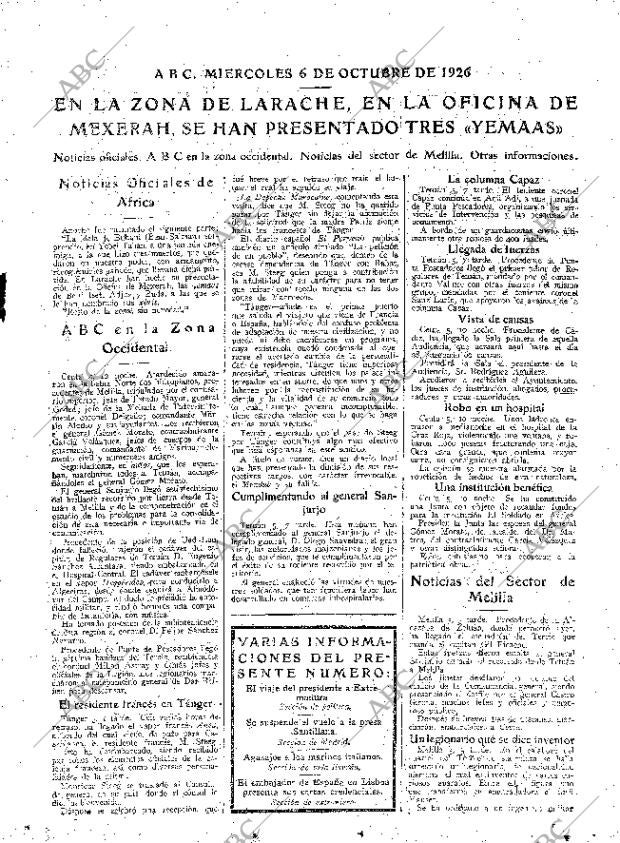 ABC MADRID 06-10-1926 página 15