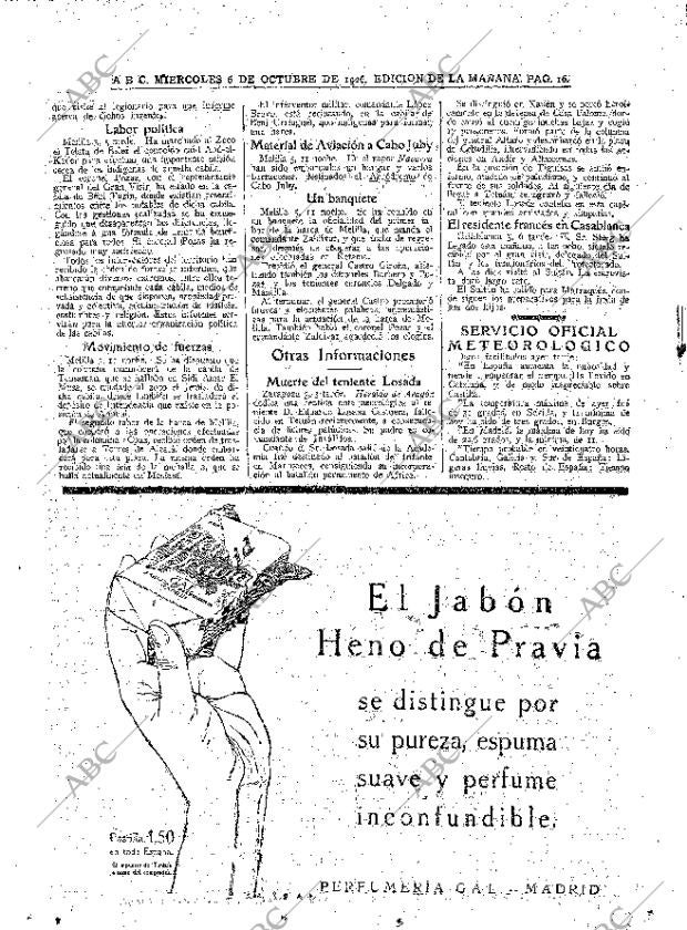 ABC MADRID 06-10-1926 página 16