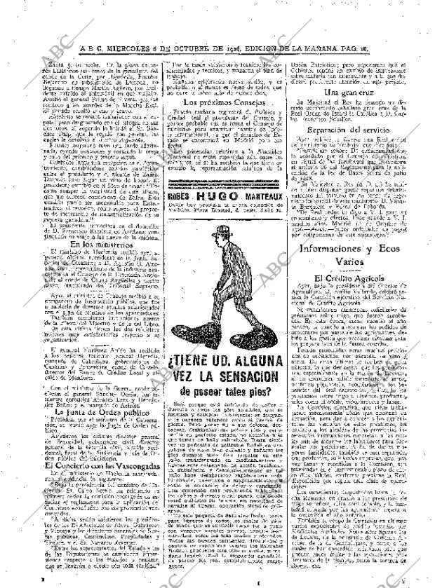 ABC MADRID 06-10-1926 página 18