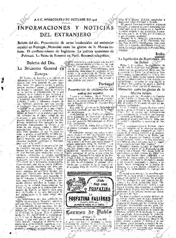 ABC MADRID 06-10-1926 página 25