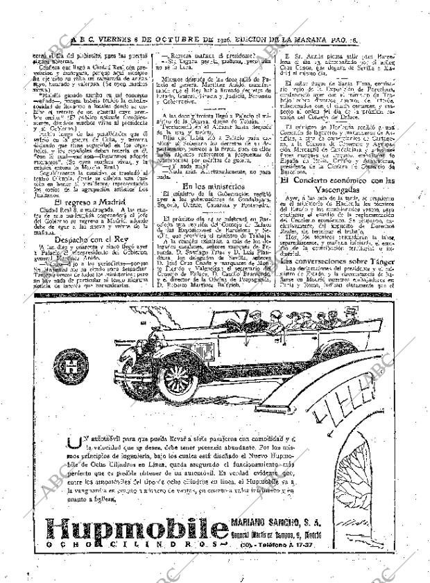 ABC MADRID 08-10-1926 página 18