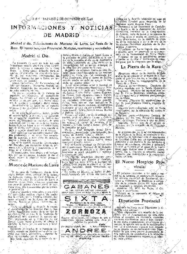 ABC MADRID 09-10-1926 página 21