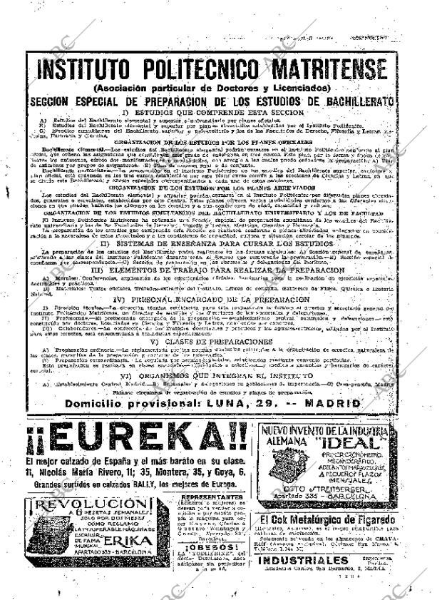 ABC MADRID 09-10-1926 página 43