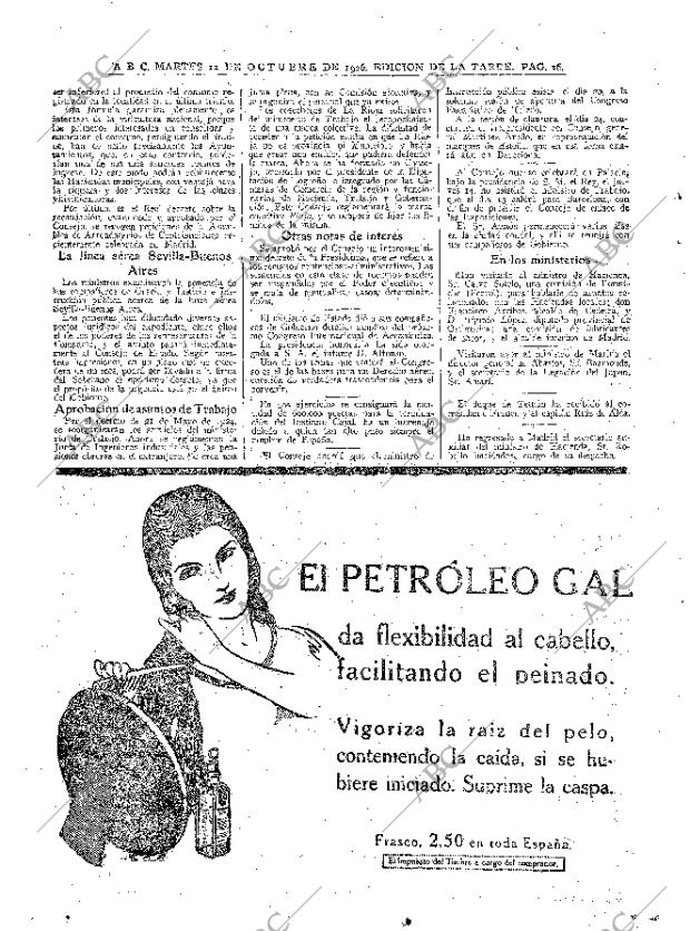 ABC MADRID 12-10-1926 página 16