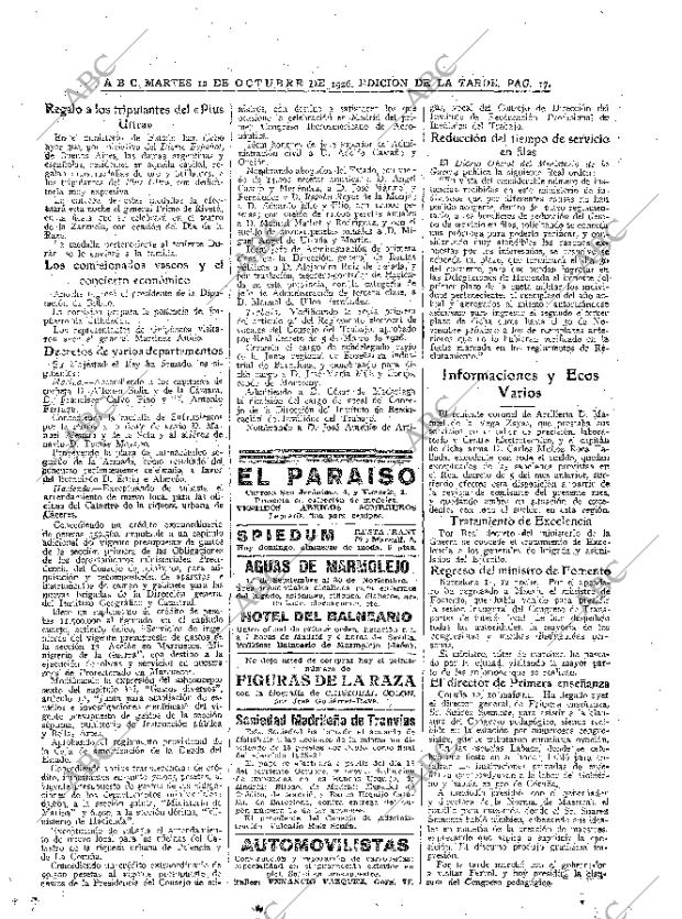 ABC MADRID 12-10-1926 página 17