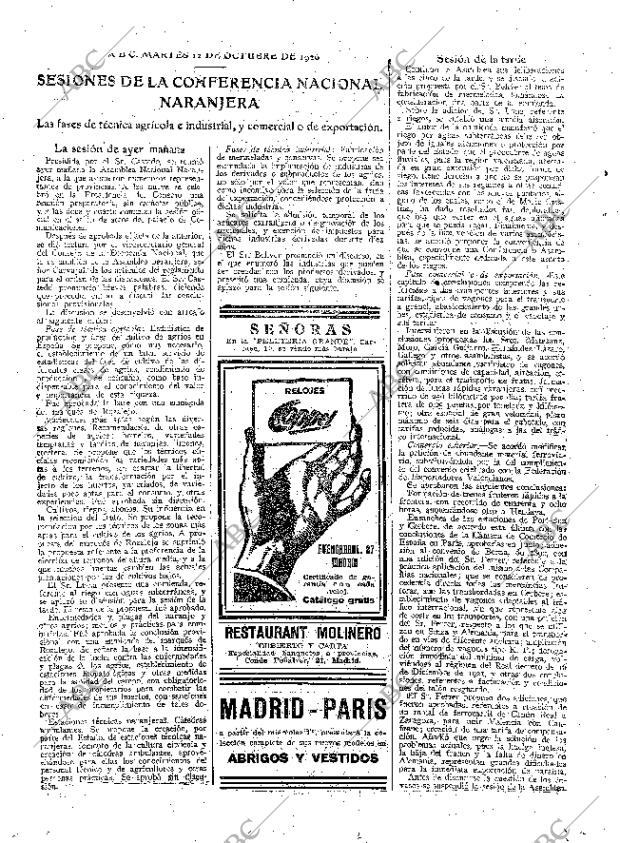 ABC MADRID 12-10-1926 página 20