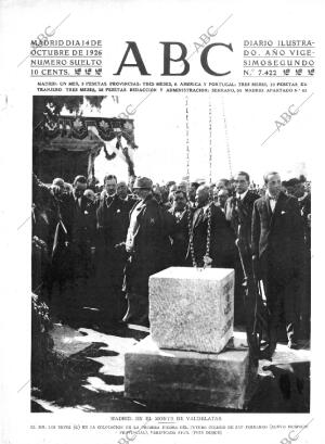 ABC MADRID 14-10-1926