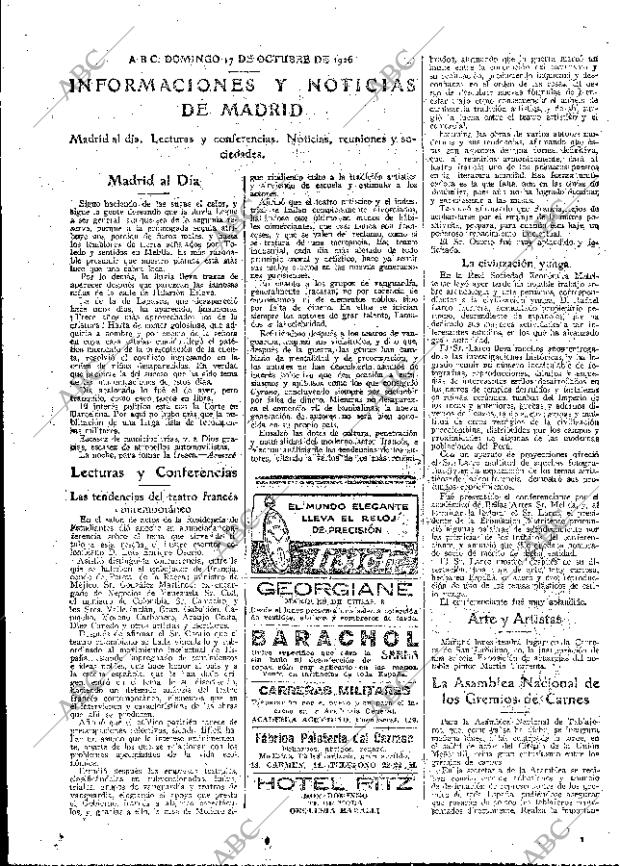 ABC MADRID 17-10-1926 página 21