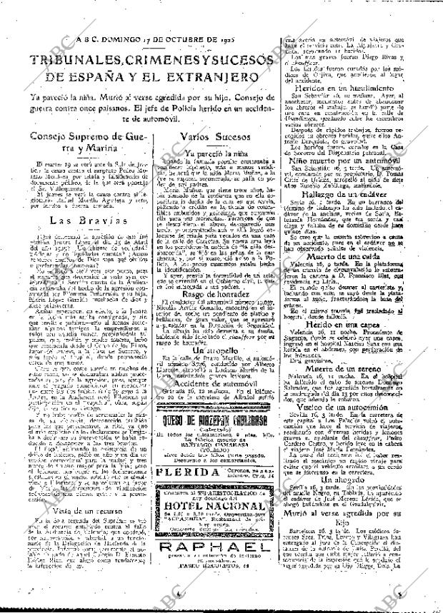 ABC MADRID 17-10-1926 página 25