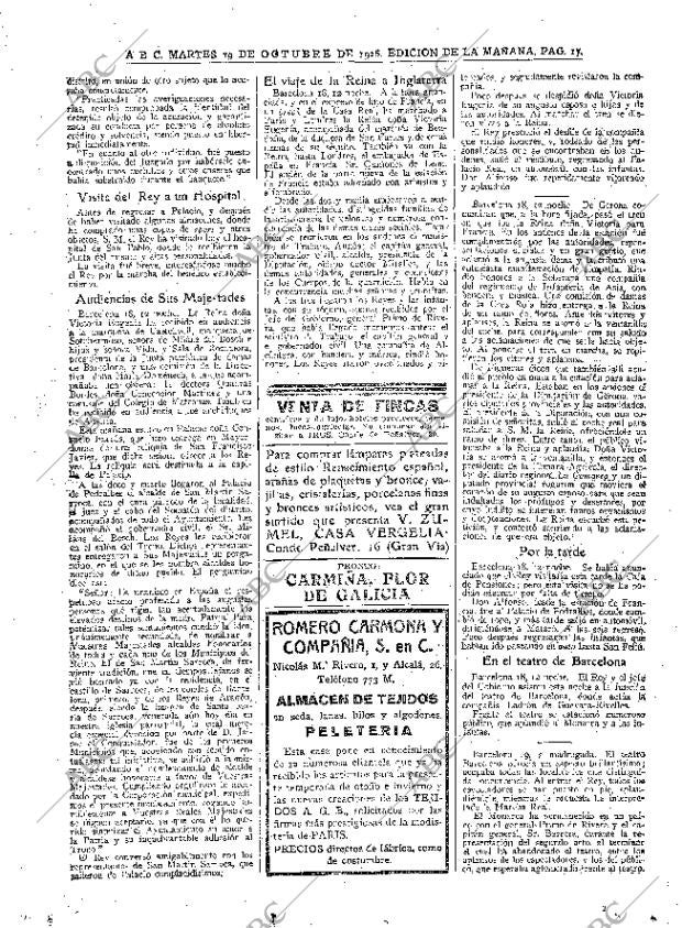 ABC MADRID 19-10-1926 página 17