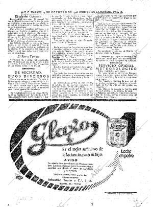 ABC MADRID 19-10-1926 página 18