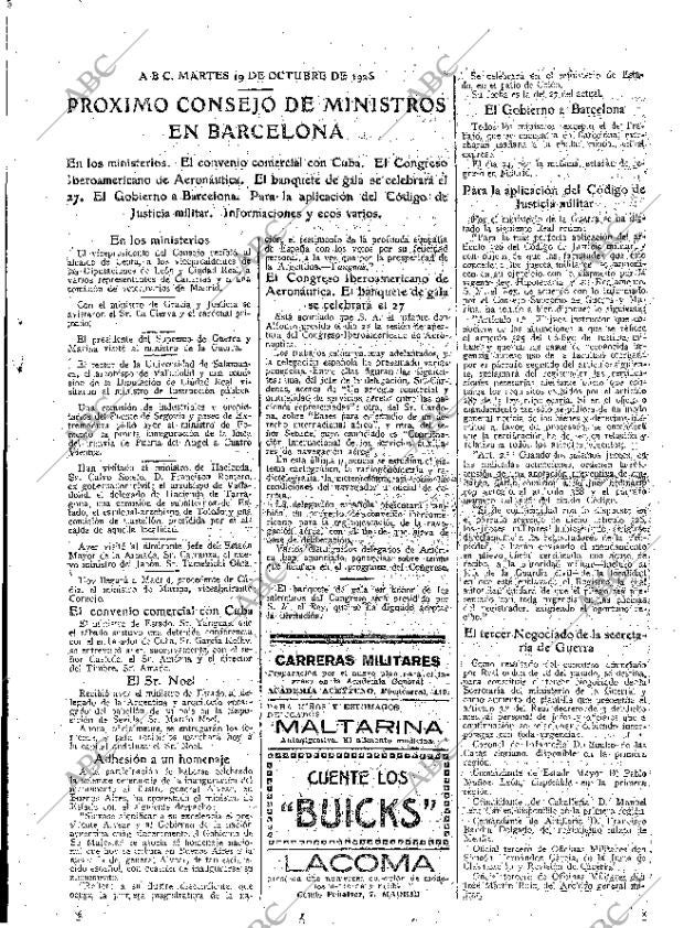 ABC MADRID 19-10-1926 página 21