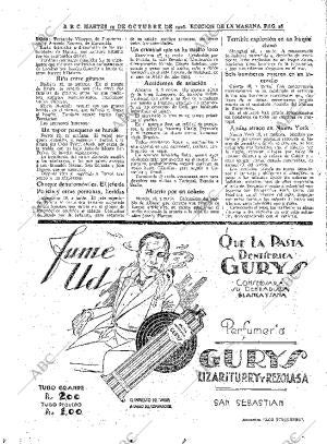 ABC MADRID 19-10-1926 página 28