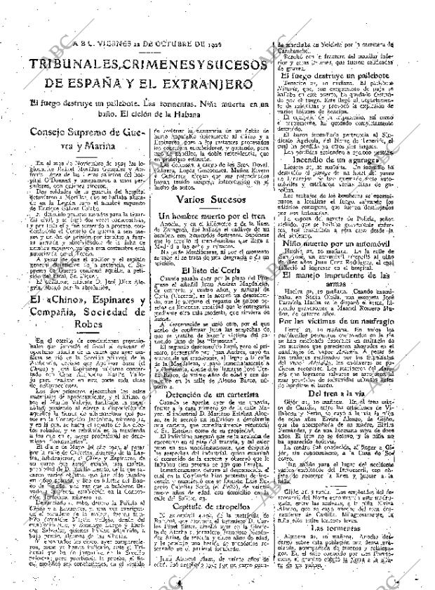 ABC MADRID 22-10-1926 página 23