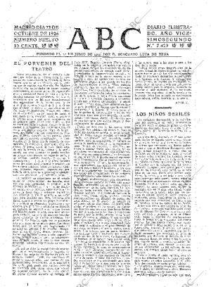 ABC MADRID 22-10-1926 página 3