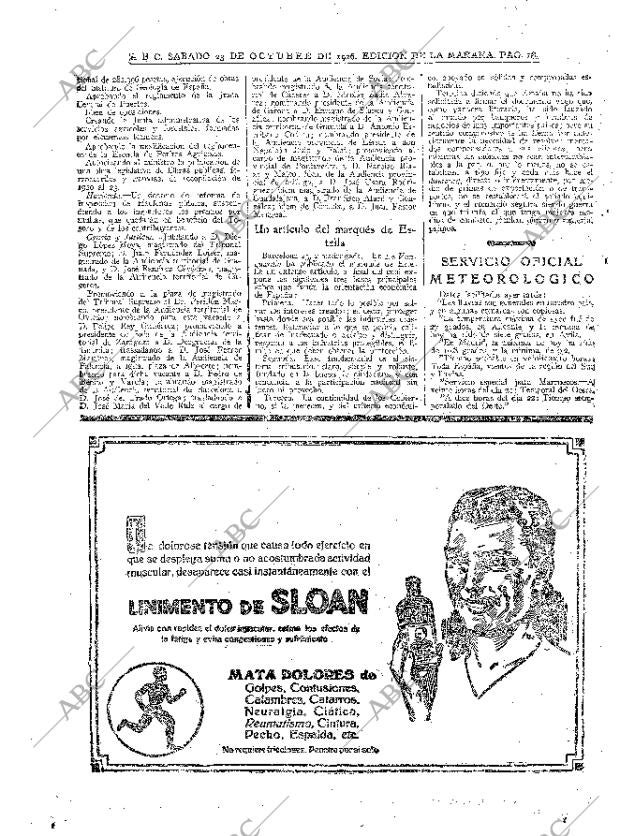 ABC MADRID 23-10-1926 página 18