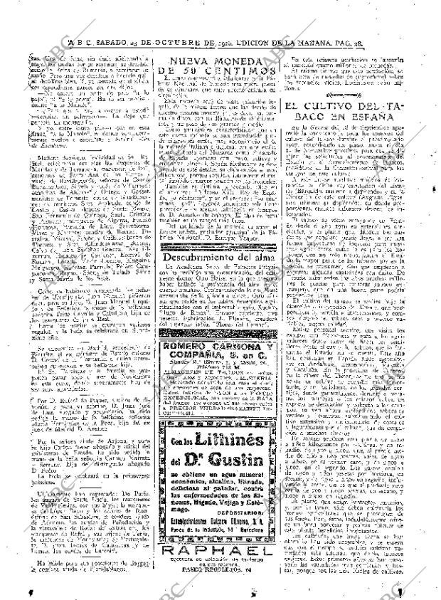 ABC MADRID 23-10-1926 página 28