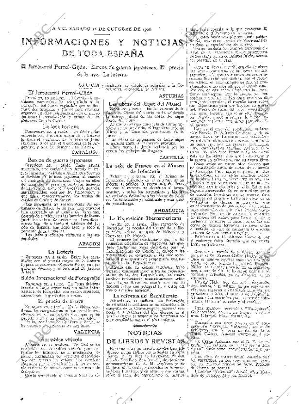 ABC MADRID 23-10-1926 página 33