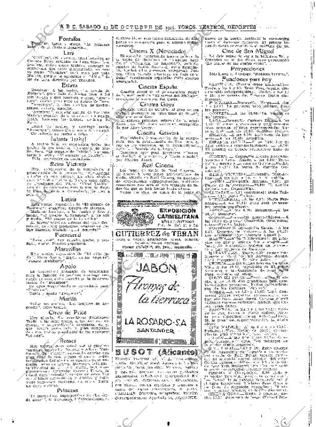 ABC MADRID 23-10-1926 página 38