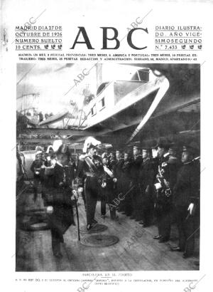 ABC MADRID 27-10-1926 página 1