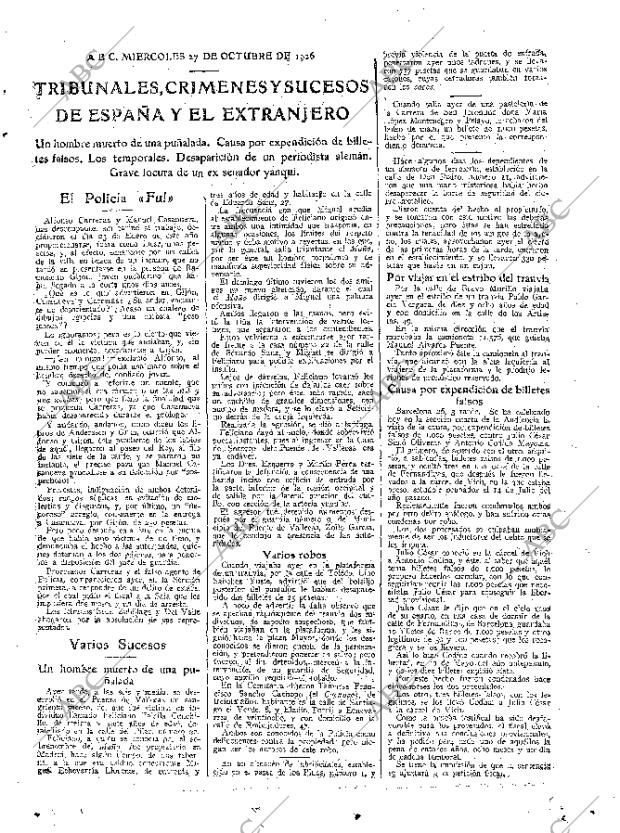 ABC MADRID 27-10-1926 página 27