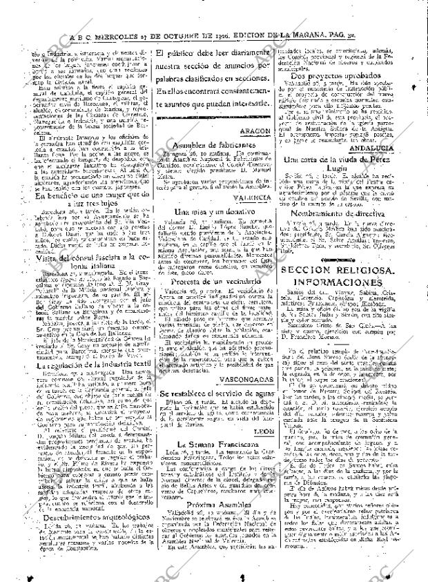 ABC MADRID 27-10-1926 página 32