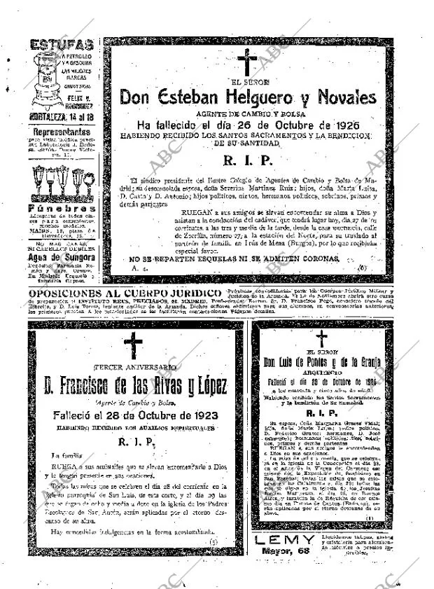 ABC MADRID 27-10-1926 página 43