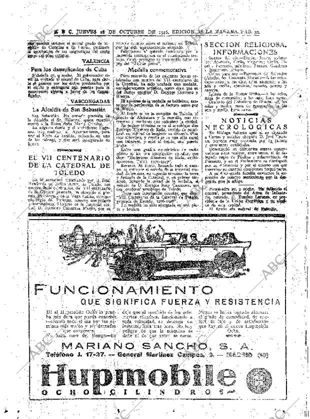 ABC MADRID 28-10-1926 página 30