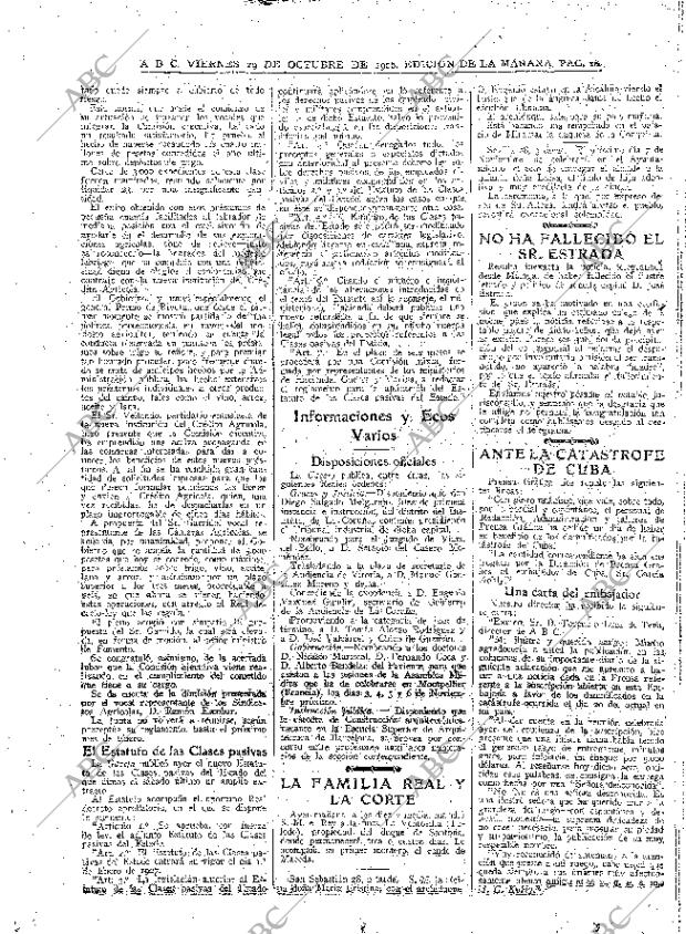ABC MADRID 29-10-1926 página 18