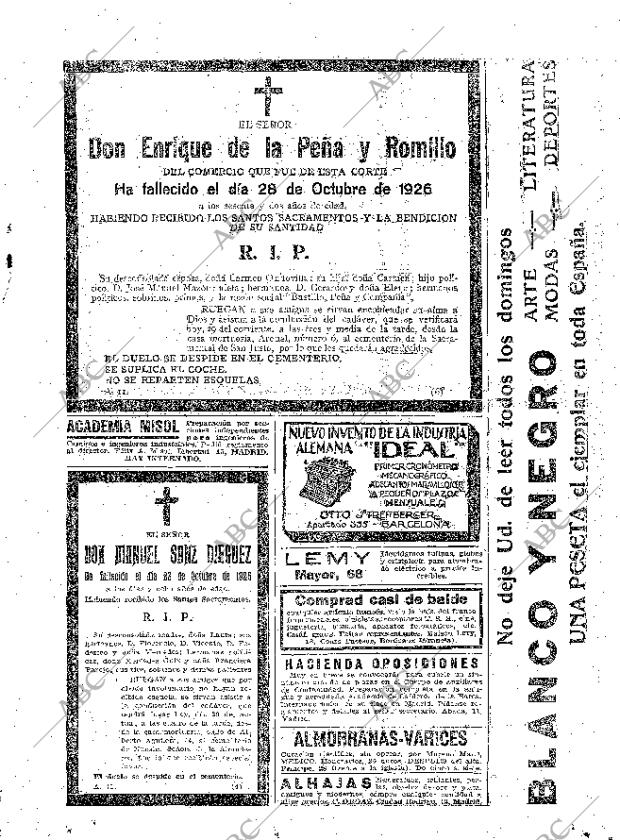 ABC MADRID 29-10-1926 página 37