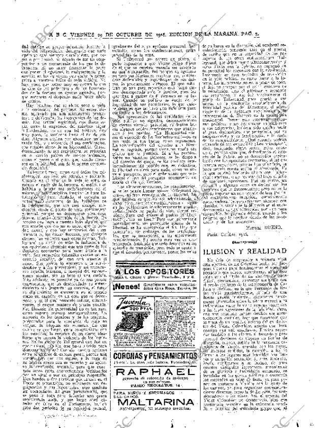 ABC MADRID 29-10-1926 página 7