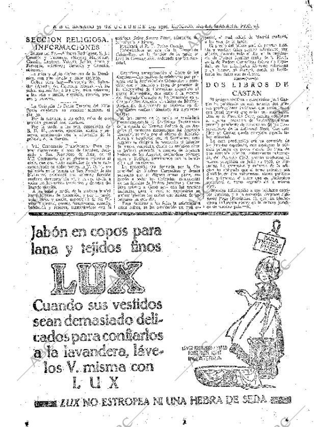 ABC MADRID 30-10-1926 página 28