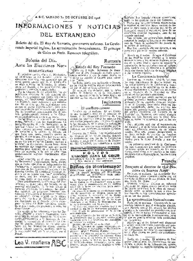 ABC MADRID 30-10-1926 página 31