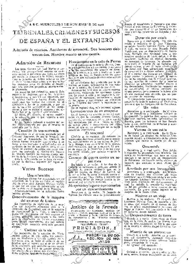 ABC MADRID 03-11-1926 página 21