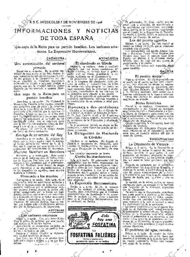 ABC MADRID 03-11-1926 página 23