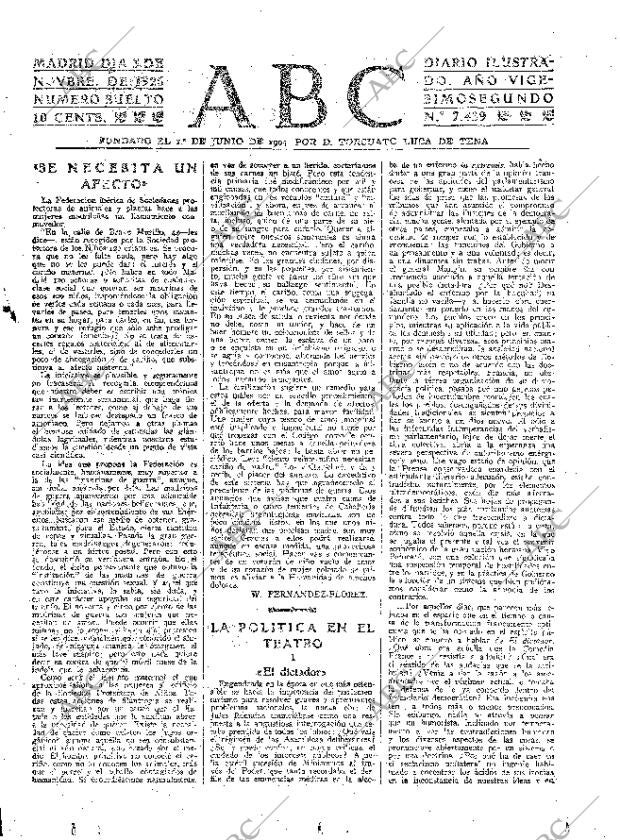 ABC MADRID 03-11-1926 página 3