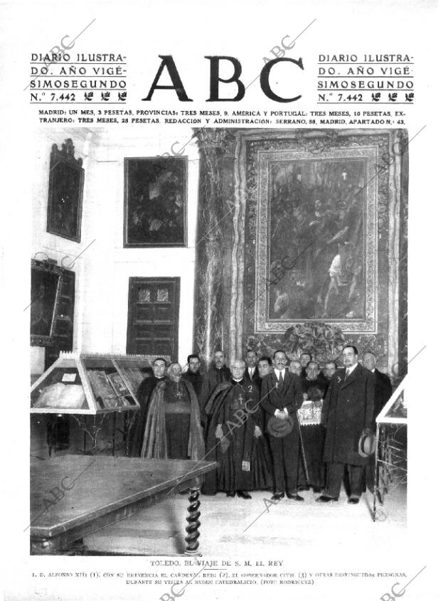 ABC MADRID 06-11-1926 página 1