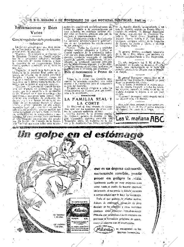 ABC MADRID 06-11-1926 página 20